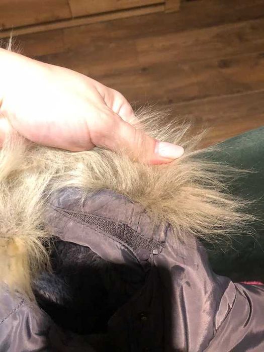 Smyk cool club długa zimowa kurtka pikowana Parka 122