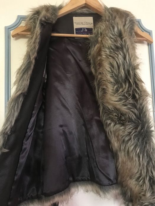 Colete em pelo da TIFFOSI - S - praticamente NOVO