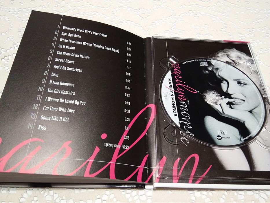 Płyta CD Marilyn Monroe.