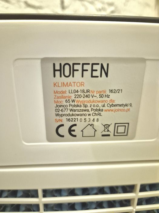 Klimator HOFFEN biały