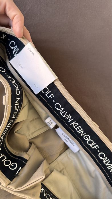 Calvin Klein Bege Golf Pants