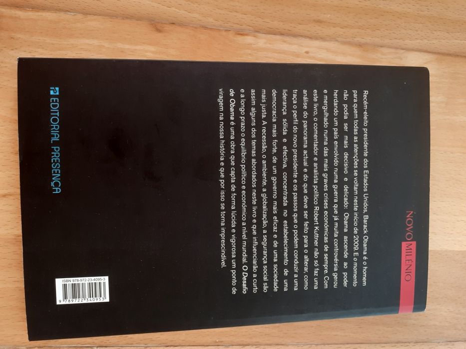 Livro: O desafio de Obama de Robert Kuttner