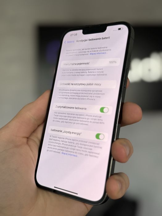 RATY 0% iPhone 13 Pro Max 128GB BATERIA 100% GWARANCJA 12 miesiecy!!!