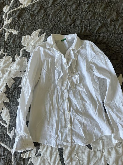 Benetton рубашка сорочка