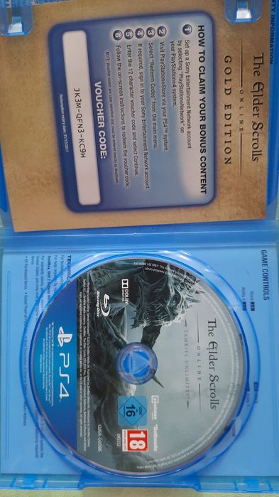 The Elder Scrolls Online PS 4 PlayStation 4