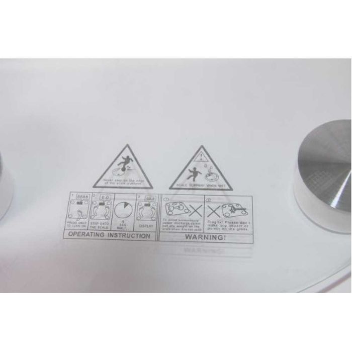 Весы напольные электронные стеклянные 2003 180кг круглые