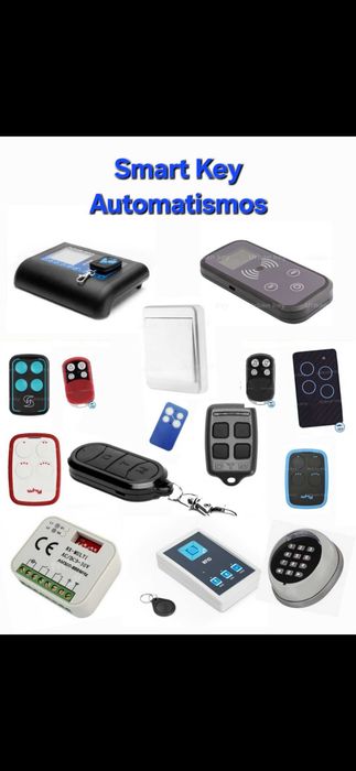 Comandos para garagem Multi-Marca