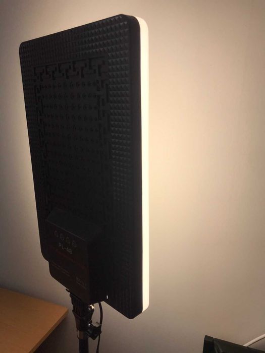 Лампа відеосвітло 45см, студійна лампа, кільцева лампа +штатив 2.1м