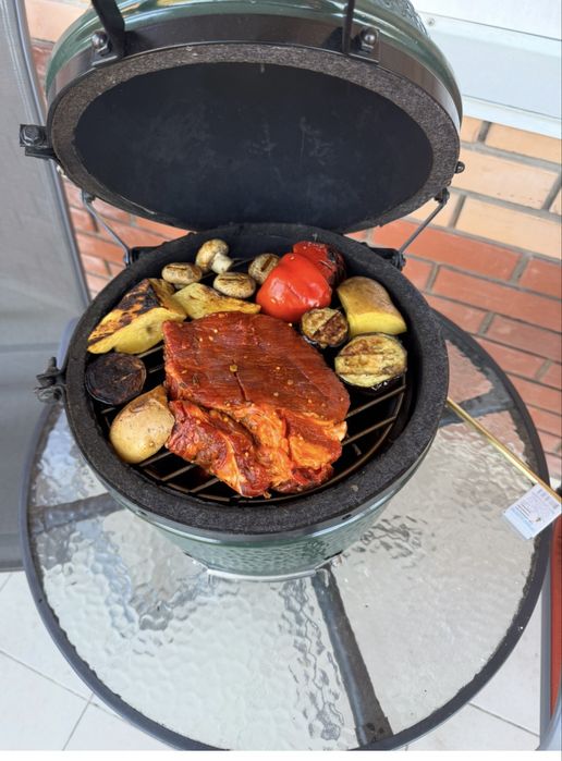 Big Green Egg Mini Керамический угольный гриль