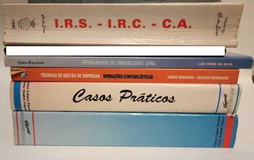 Lote livros de Contabilida / Fiscal