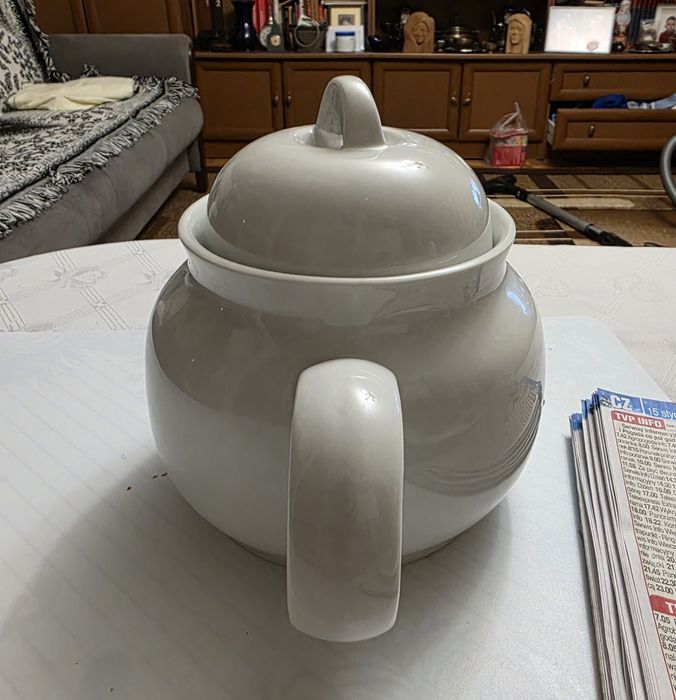 Dzbanek imbryk porcelanowy do herbaty