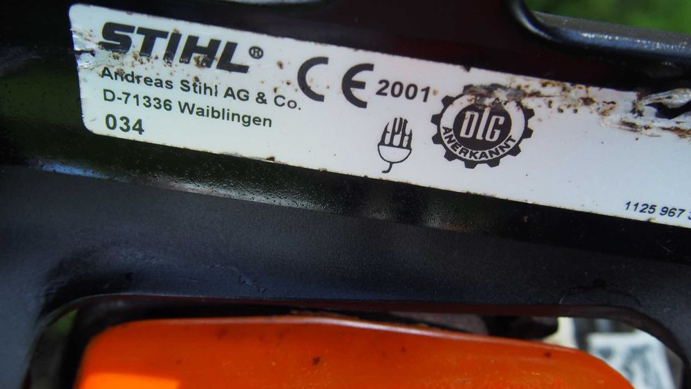 STIHL 034 PILA Pilarka Spalinowa
