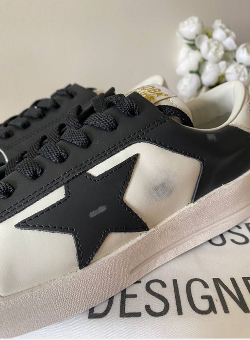 Кеди кросівки шкіряні снікерси GG Golden Goose