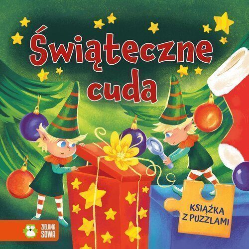 Świąteczne Cuda. Książka Z Puzzlami .