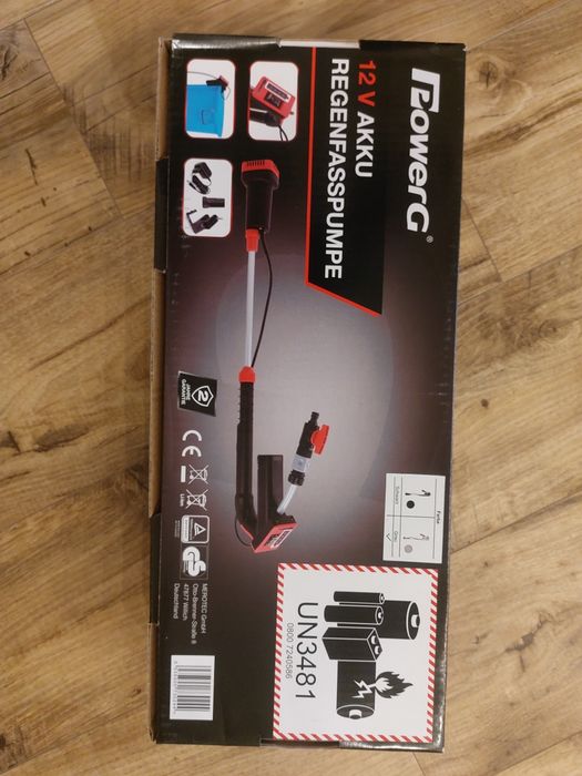 PowerG 12 V pompa akumulatorowa do deszczówki