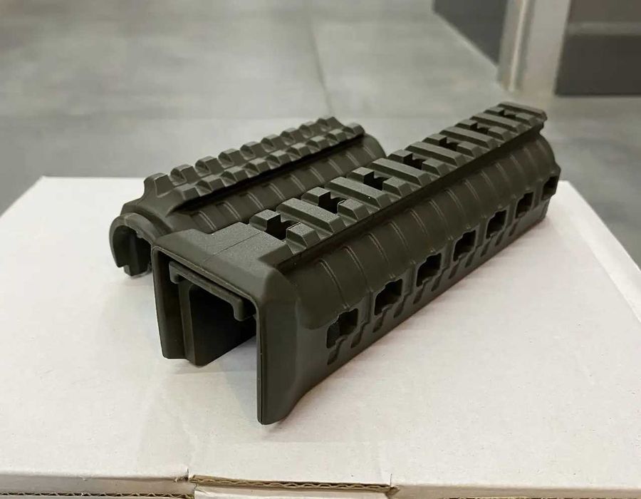 Цівка на АК 47/74 АКСУ чорний койот олива Цевье тактическое тюнинг всу