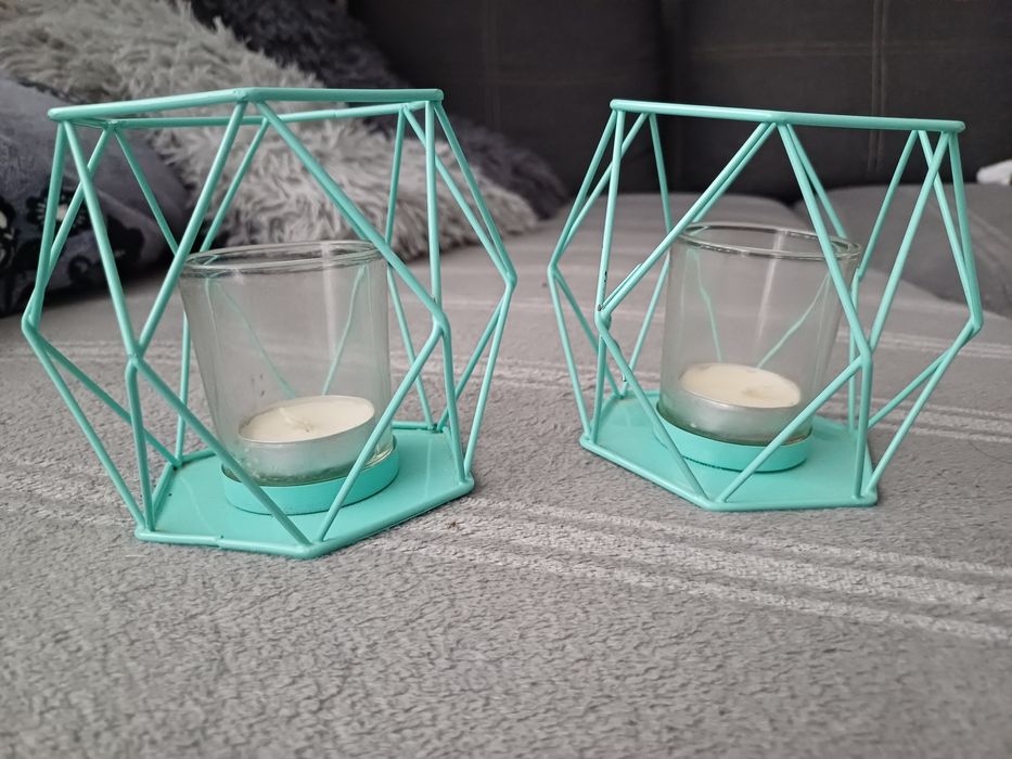 Świeczniki na podgrzewacze tealight