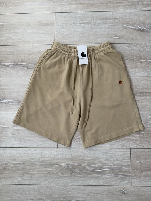 Шорти кархарт бежеві / шорти carhartt бежеві