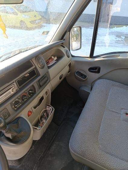 Opel Movano 2009 r, 3-osobowy.