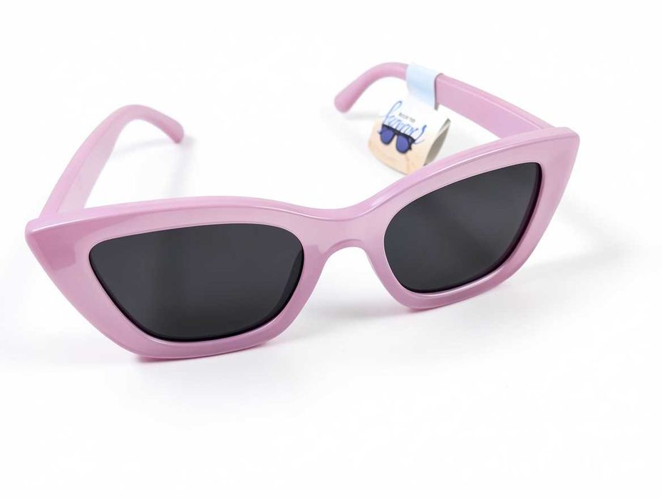 C032 Okulary Przeciwsłoneczne Damskie Kocie Oczy Fioletowe Transparentne Klasyczne Stylowe Na Lato Modne Filtry UV Retro Vintage Eleganckie Oprawki