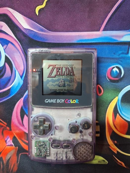 Game boy Color Purple Transparente