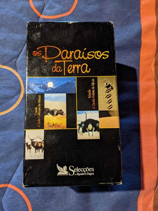 VHS Os Paraísos da Terra Selecções Readers Digest