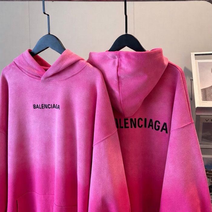Худі Balenciaga pink | Жіноча рожева толстовка Баленсіага