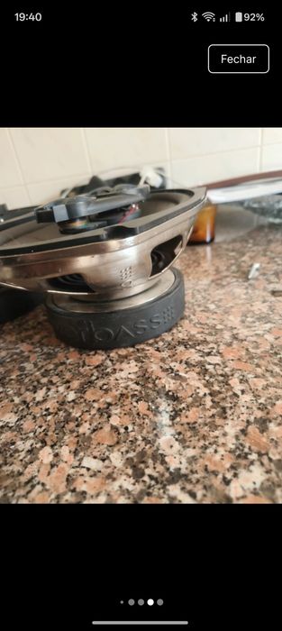 Colunas oval para carro