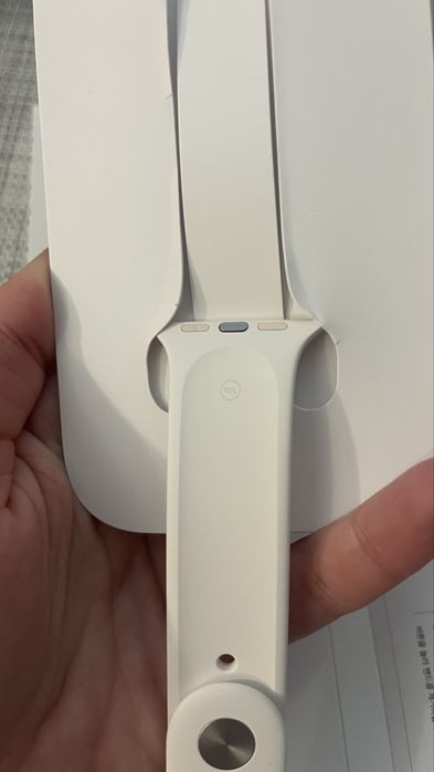 Apple Sport Band ОРИГІНАЛ для Apple Watch 46mm Starlight M/L