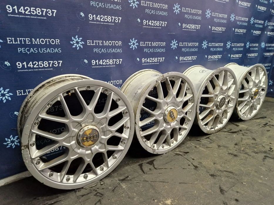 Jantes usadas 18 BBS RS2 RS795 5X112 BI PARTIDAS AUDI A4 B6