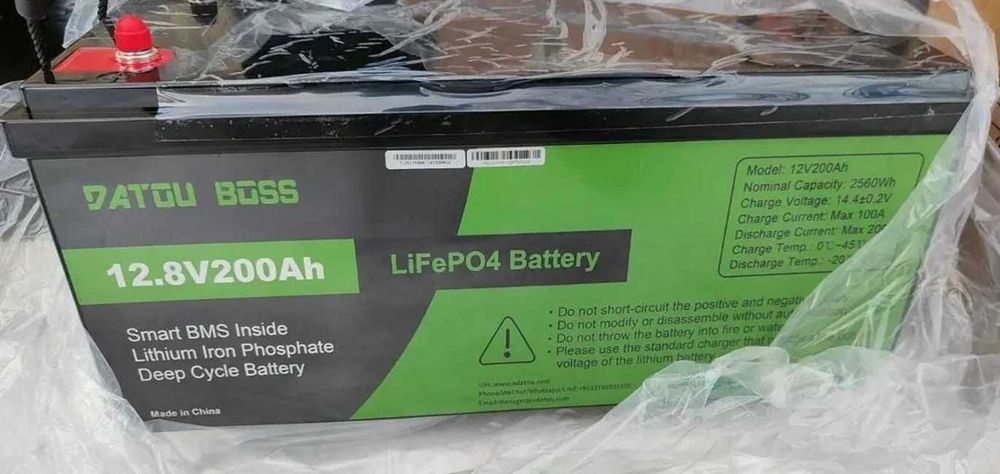 LiFePO4 акумулятор DATOU BOSS 12.8V 200Ah / 300Ah для резерву
