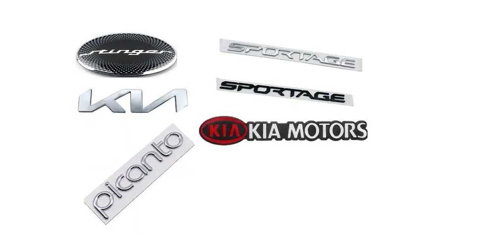 Емблема напис для Kia Кіа Stinger, Picanto,Sportage та ін. Діє знижка.