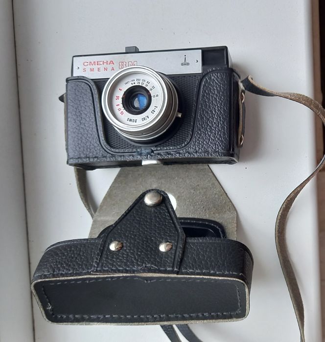 Фотоаппарат плёночный Смена 8М. СССР.