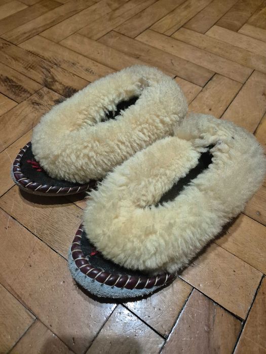Kapcie góralskie, rozmiar 35