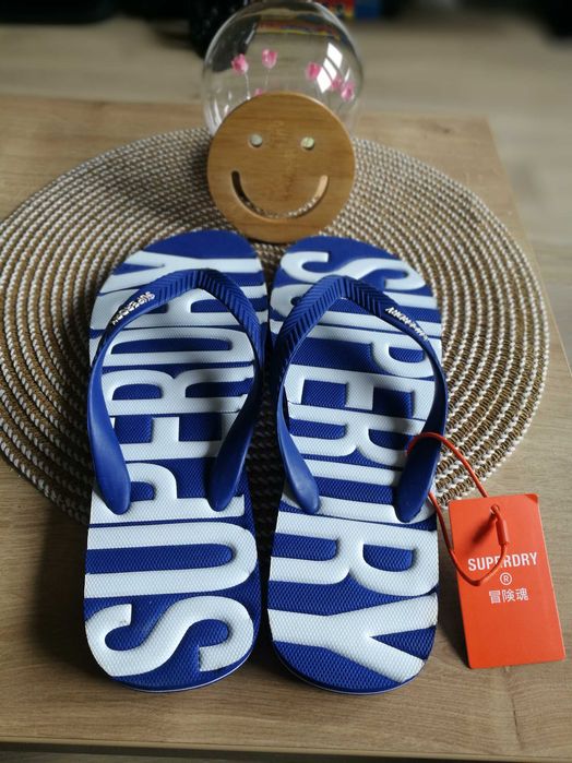 Japonki "SUPERDRY" Klapki rozm. 42-43  NOWE Unisex !!!   Szczecin
