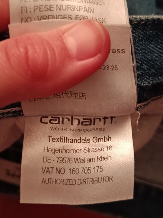Джинси Carhartt M