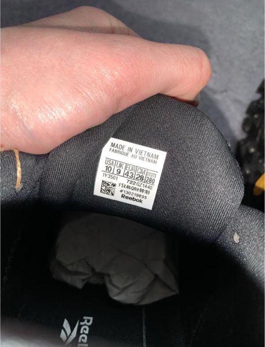 Reebok zig kinetica 2.5 edge 40.5/26cm gz1440 Взуття кросівки