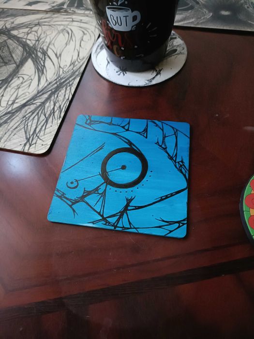 Bases de Madeira, arte original