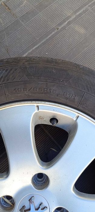 4 jantes Peugeot 307 4x108 r15 (com pneus)