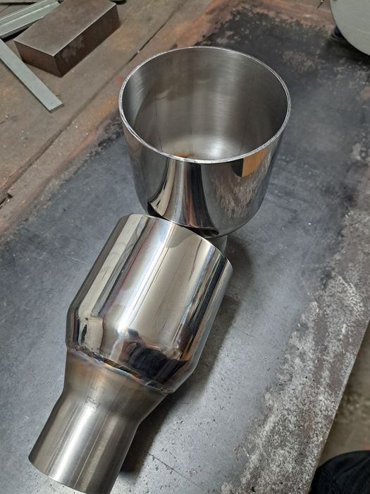 Końcówki wydechu  stal nierdzewna 90mm,100mm ,114mm , 129 mm