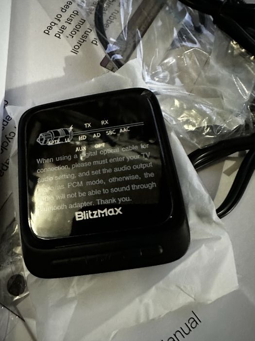 Трансмітер-ресивер із подвійним з'єднанням  BlitzMax BM-BT06 Bluetooth