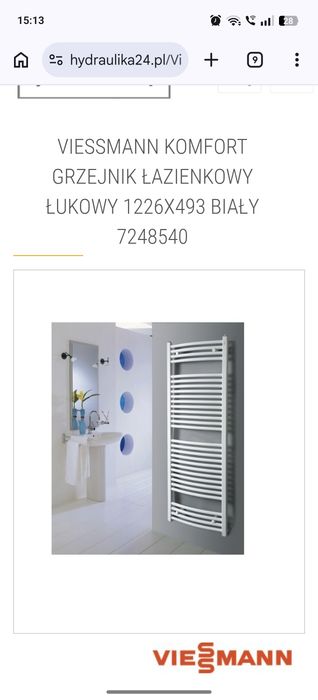 Grzejnik łazienkowy