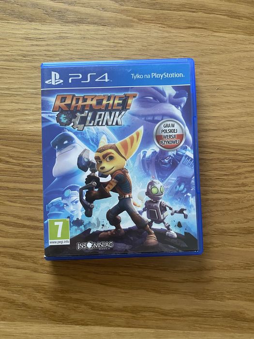 Gra ratchet & clanck na ps4 stan bardo dobry