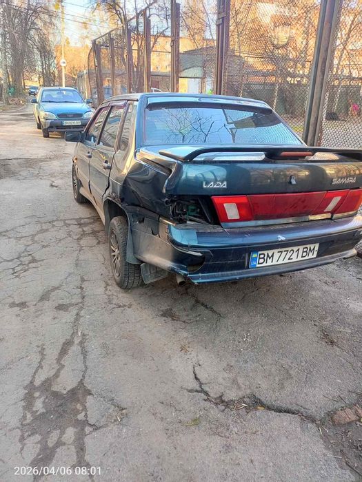 Ваз 2115 после ДТП