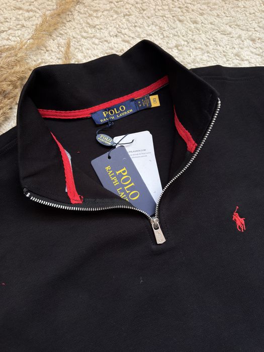 ‼️TOP‼️ Свитшот Polo | Кофта полу зип | Зіп світшот Поло Ральф Лаурен