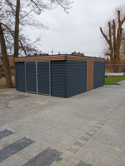 Wiata. Konstrukcja stalowa