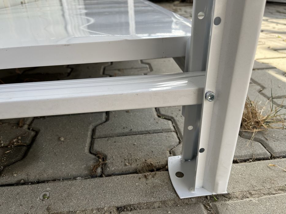 Regał magazynowy regaly magazynowe mocne stalowe do garażu sklepu