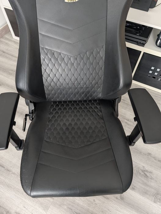 Cadeira Gaming Noble chair Pele verdadeira