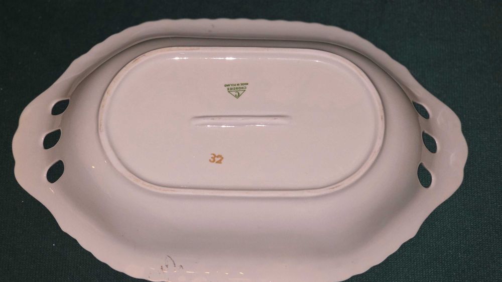 Półmisek gleboki z porcelany Chodzież fason Iwona