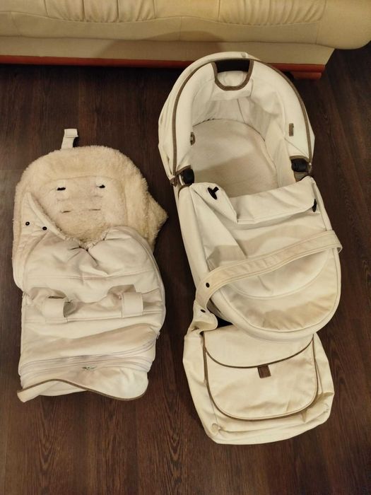 Spacerówka Wózek dziecięcy teutonia gondola fotelik 3w1